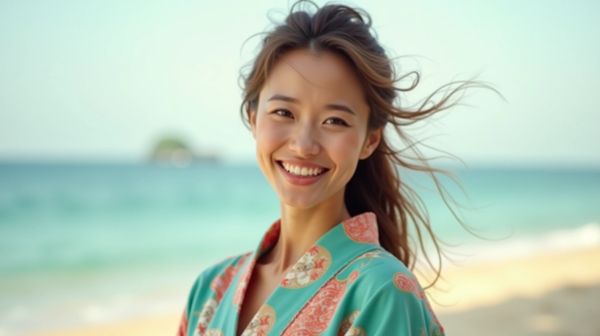 Un kimono de plage féminin pour allier confort et style
